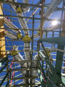 Installing ducted air conditioning system in Cobbitty new build property